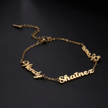 Personalized Stainless Steel Name Bracelet