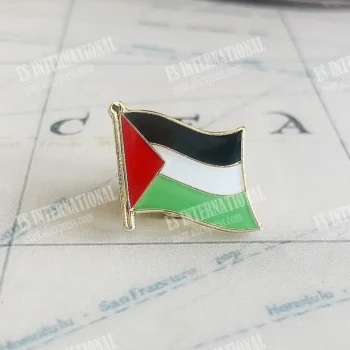 Palestine Flag Lapel Pin