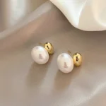 kf-S6453addef0b14e8a818dbb9c47ffc5bdJ-2023-New-French-Elegant-Gold-Color-Bean-Spliced-Flat-Pearl-Earrings-for-Korean-Fashion-Jewelry-Party