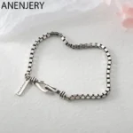 kf-S2e7a636e75774732bb70c3558142f5a9v-ANENJERY-Silver-Color-Double-Hook-Box-Chain-Bracelet-Fashion-Punk-Style-Letter-Couple-Bracelet-For-Women