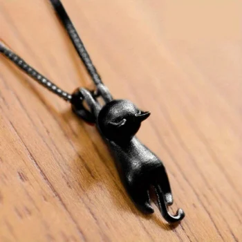 Trendy Y2K Cat Necklace for Girls | jewelry sale for Valentine's Day