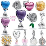 kf-S4c9088e12df54ae38b8f04f3fdfa2622i-Pink-Flower-925-Sterling-Silver-Change-Color-Heart-Charm-Fit-Pandora-Bracelet-Rose-Bloom-Dangle-Charm