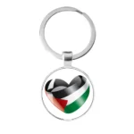 kf-S875d98f39b684a7a9736c24ebf993cd4h-Personalized-Art-Patterns-Palestine-Nation-Flag-Emblem-25mm-Glass-Cabohcon-Keychain-Key-Rings-for-Women-Men