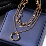 kf-S4e1e3c05b8ad4b47a34b38928809558eQ-IPARAM-Gold-Color-Multi-Layered-Chains-Necklace-for-Women-Girls-Circle-Pendant-Vintage-Necklaces-Fashion-Jewelry