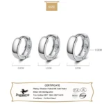 kf-Sb6d727795aa241f381058685c2adbde8W-TrustDavis-Man-Women-s-925-Sterling-Silver-Hoop-Earrings-Cute-Neat-Gift-For-Girls-Boys-Fine