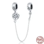 kf-S799f7ce523834ab299d379bc893b2178n-925-Sterling-Silver-Charm-Daisy-Flower-Pendant-9-Models-Zircon-Safety-Chain-Charms-Bead-Fit-Original