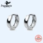 kf-Sb6d727795aa241f381058685c2adbde8W-TrustDavis-Man-Women-s-925-Sterling-Silver-Hoop-Earrings-Cute-Neat-Gift-For-Girls-Boys-Fine