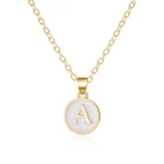 Personalized Initial Necklace Women