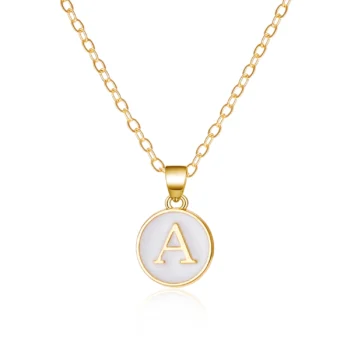 Personalized Initial Necklace Women